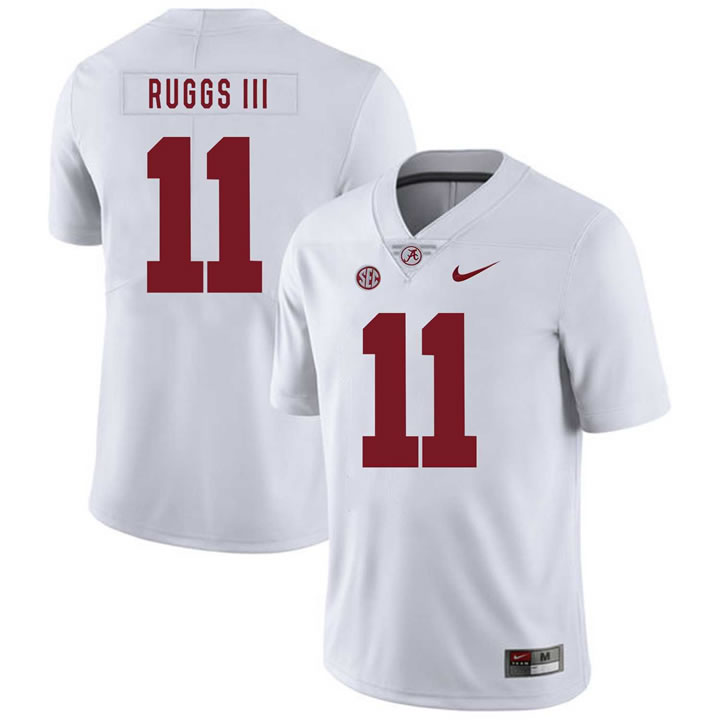Alabama Crimson Tide 11 Henry Ruggs III White Nike College Football Jersey Dzhi,We sell and wholesale Alabama Crimson Tide 11 Henry Ruggs III White Nike College Football Jersey Dzhi on line form chian!